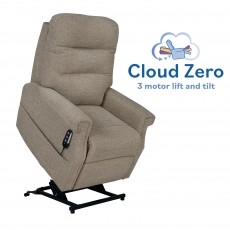 Sandhurst Standard Cloud Zero Riser Recliner Triple Motor Power Chair - Handset