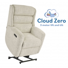 Somersby Grande Cloud Zero Riser Recliner Triple Motor Power Chair - Handset