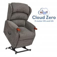 Westbury Standard Cloud Zero Riser Recliner Triple Motor Power Chair - Handset
