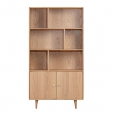 Jorvik Dining Bookcase - 2 Doors