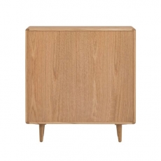Jorvik Dining Low Bookcase - 2 Shelves
