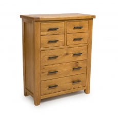 Hampton 4 Over 3 Drawer Chest
