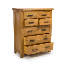 Hampton 4 Over 3 Drawer Chest