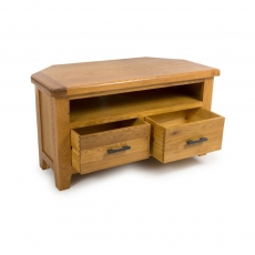 Hampton Corner TV Unit - 2 Drawers