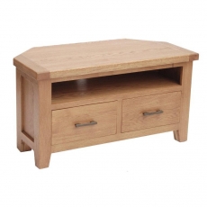 Hampton Dining Corner TV Unit - 2 Drawers