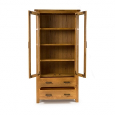 Hampton Glazed 2 Door Display Unit Hampton Glazed 2 Door Display Unit