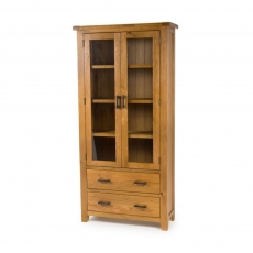 Hampton Glazed 2 Door Display Unit Hampton Glazed 2 Door Display Unit