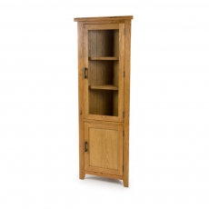 Hampton Glazed Corner Display Unit Hampton Glazed Corner Display Unit