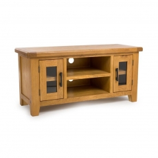 Hampton Large Glazed TV Unit