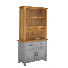 Hampton Dining Small Hutch Top - 3 Drawers