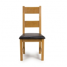 Hampton Pair of Ladder Back Dining Chairs