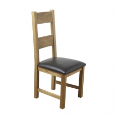 Hampton Dining Pair of Ladder Back Dining Chairs