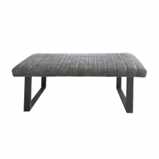 Fusion Low Bench - Graphite Fabric