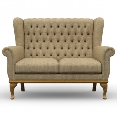 Watton Winged Compact Two Seater Sofa