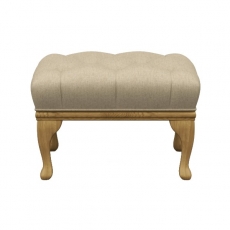 Watton Buttoned Top Footstool
