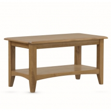 Kilburn Dining Small Coffee Table with Shelf