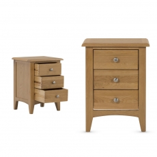 Kilburn Bedroom Large Nightstand - 3 Drawers