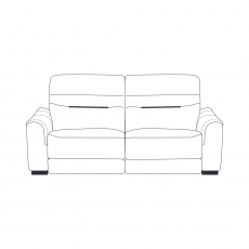 Dillon 3 Seater Double Power Recliner Sofa