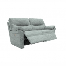Seattle 2.5 Seater Sofa (2 Cushion)-Double Power Recliner Actions with USB & Lumbar