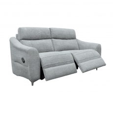 Monza 3 Seater Sofa - Double Manual Recliner Actions