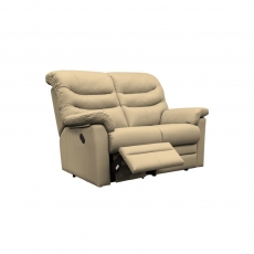 Ledbury 2 Seater Sofa with Single Manual Recliner Action