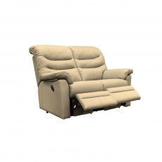 Ledbury 2 Seater Sofa with Double Manual Recliner Actions