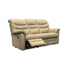 Ledbury 3 Seater Sofa with Single Manual Recliner Action