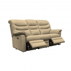 Ledbury 3 Seater Sofa with Double Power Recliners, Headrest, Lumbar and USB