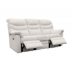 Ledbury 3 Seater Sofa with Double Power Recliners, Headrest, Lumbar and USB