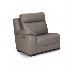 Hobart 1.5 Seater Left Hand Facing Power Recliner with Power Headrests and USB