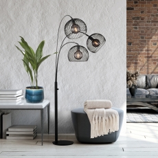 Wire Floor Lamp