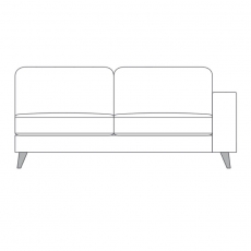 Thornbury 201PR - 2 Seater Sofa Section - Right Hand Facing Arm