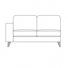 Thornbury 161PL - 2 Seater Sofa Section - Left Hand Facing Arm