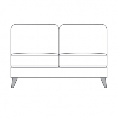 Thornbury 140AL - 2 Seater Armless Section