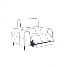 Calgary Power Recliner Chair with USB