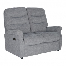 Hollingwell 2 Seater Single Motor Power Recliner Sofa - Keypad with USB