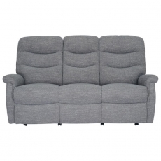 Hollingwell 3 Seater Single Motor Power Recliner Sofa - Keypad with USB