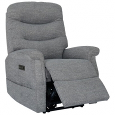 Hollingwell Grande Single Motor Power Recliner Chair - Keypad with USB