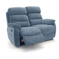 Broadway 2 Seater Double Power Recliner Sofa with Power Button