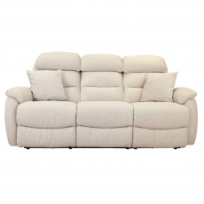 Broadway 3 Seater Double Power Recliner Sofa with Power Button