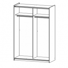 Slide 3541 Sliding 2 Door Robe