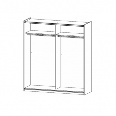 Slide 3542 Sliding 2 Door Robe