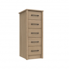 Erin 5 Drawer Narrow Tallboy