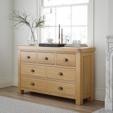 Nanterre 3 Over 4 Drawer Chest