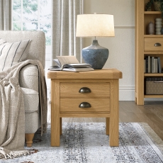 Nanterre Lamp Table with Drawer