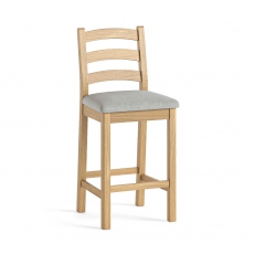 Nanterre Pair Ladder Back Bar Stools