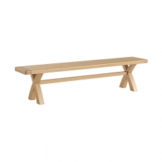 Nanterre Cross Leg Dining Bench