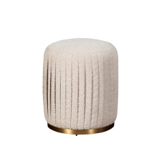 Rio Pleated Bedroom Stool