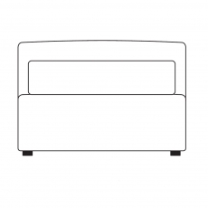 Timo 122AL - Large Armless Section