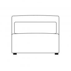Timo 102AL - Medium Armless Section